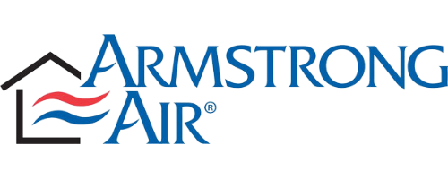 Armstrong Air heating and cooling logo serviced by Harts
