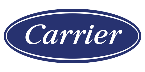 Carrier HVAC brand logo serviced by Harts